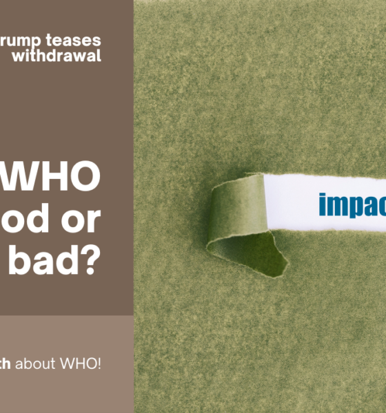 The Trump transition team has teased up withdrawal from WHO (World Health Organization) on Inauguration Day. Here's why.