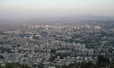 Modern Damascus, as seen from Qasiyon