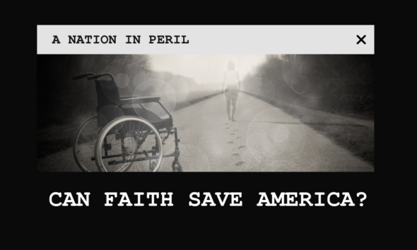 Faith alone will save the country