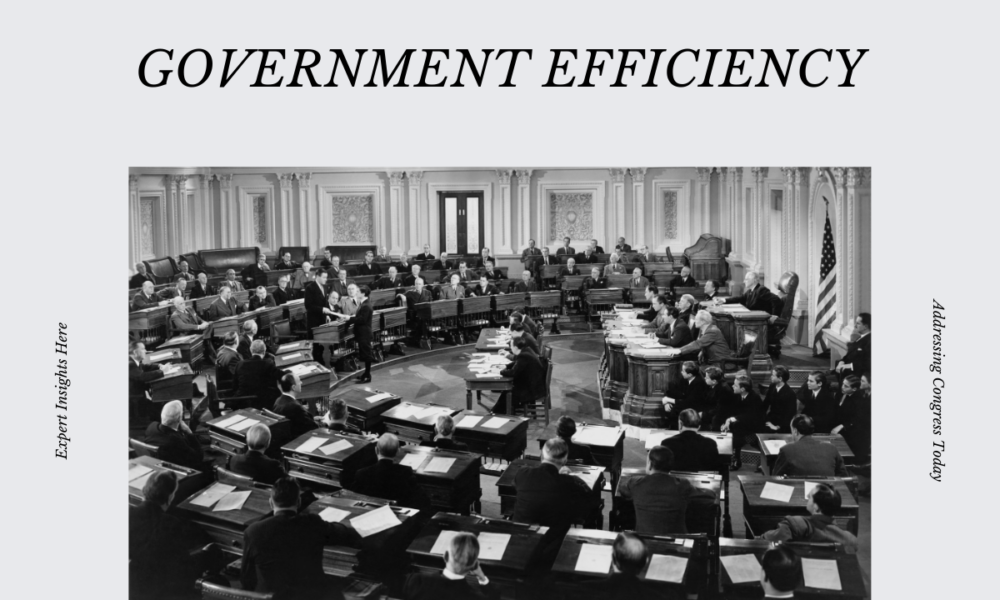 The efficiency experts are coming!