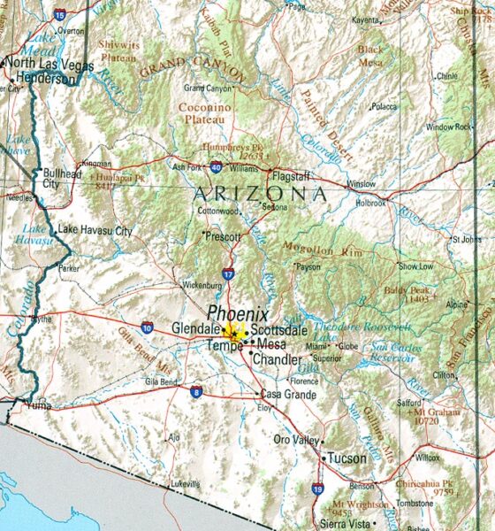 Arizona road map