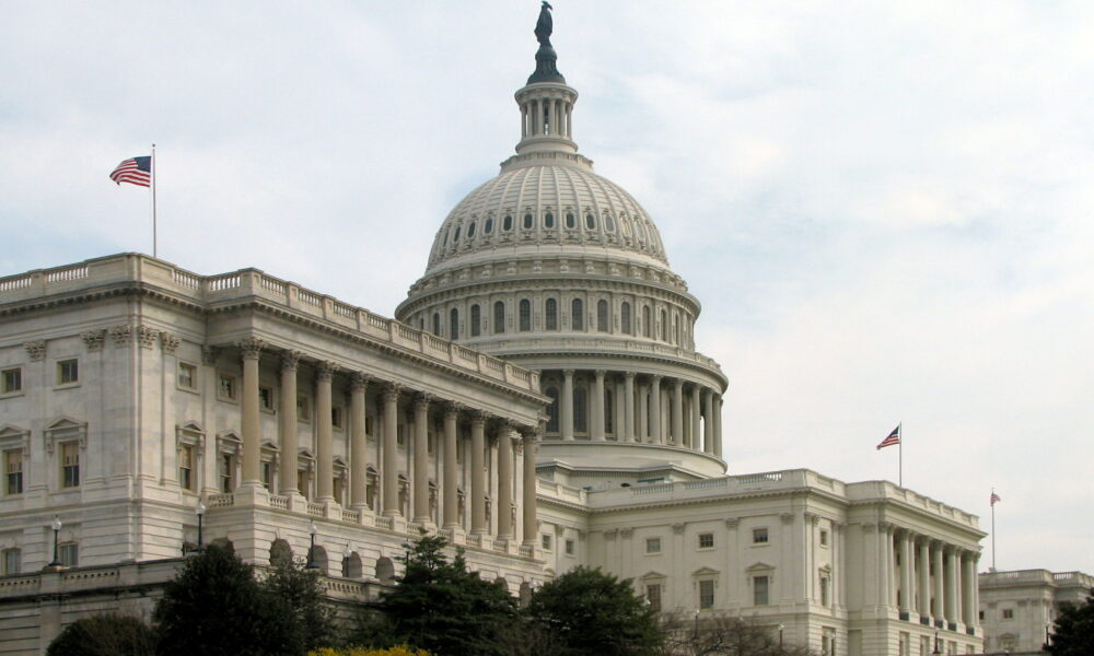 Capitol, angle near the Senate wing