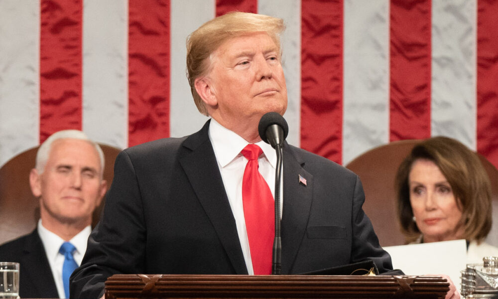 Donald Trump delivers the 2019 State of the Union Address