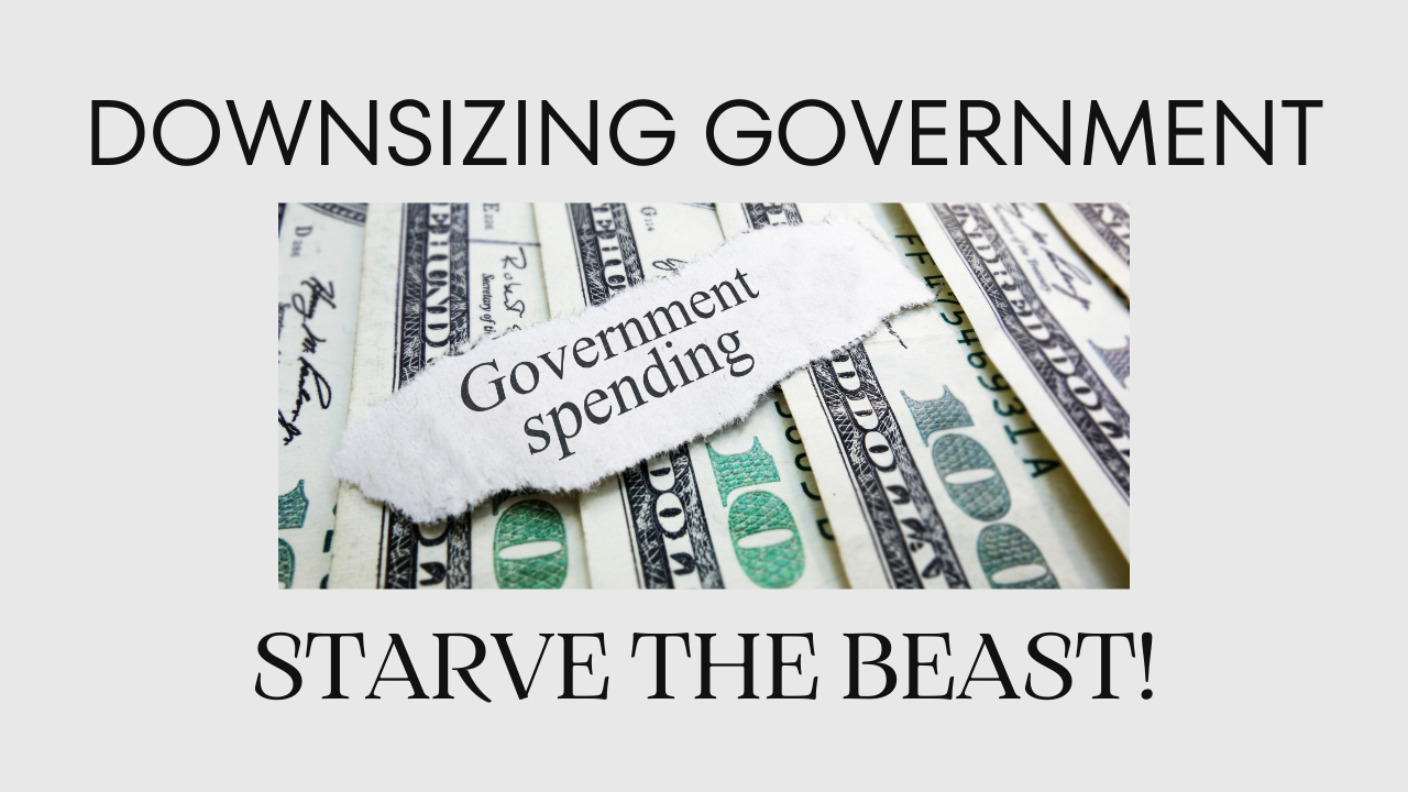 Downsizing to starve the debt beast