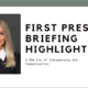 Karoline Leavitt owns White House press room