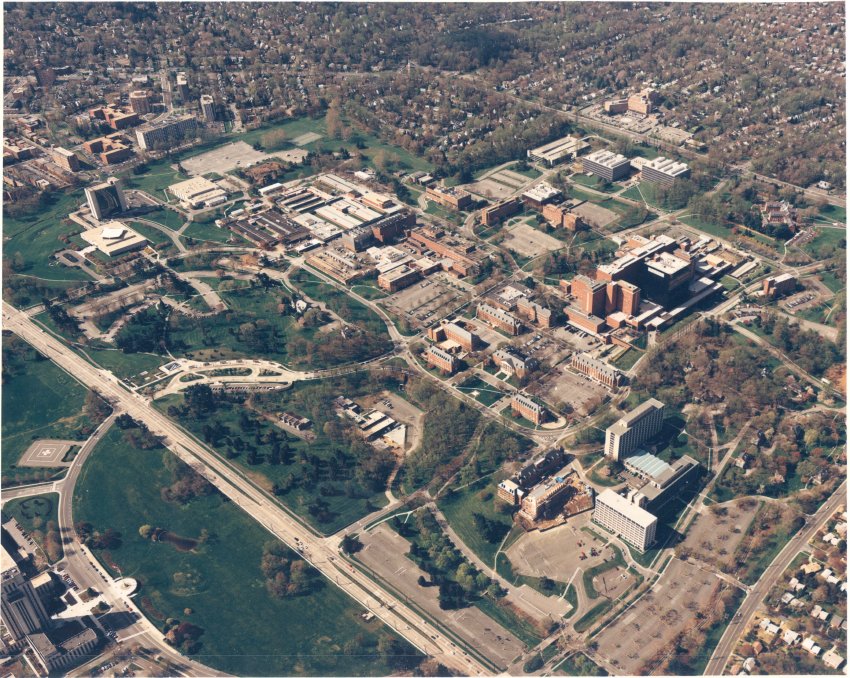 NIH (National Institutes of Health) aerial view