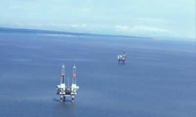 Offshore oil drilling rigs