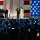 President and Mrs. Donald J. Trump at the Liberty Ball on the day of his first Inauguration.