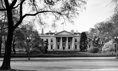 The White House, North Portico, on March 28, 1948