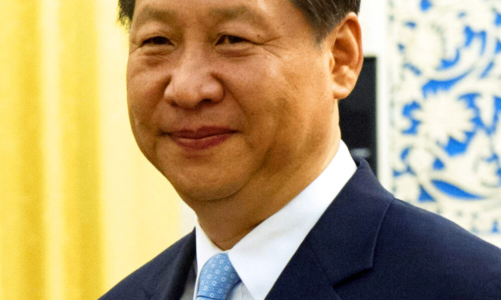 President Xi Jin Ping of China portrait