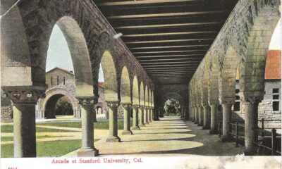 The famous Arcade at Stanford University