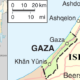 Map of Israel, also showing Judea-Samaria ("The West Bank") and the Gaza Strip