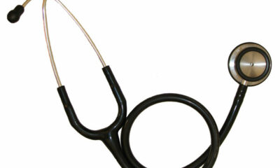 Stethoscope symbol of health care