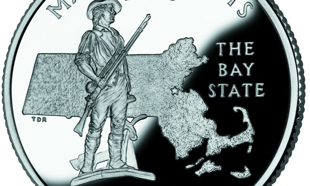 Massachusetts quarter reverse