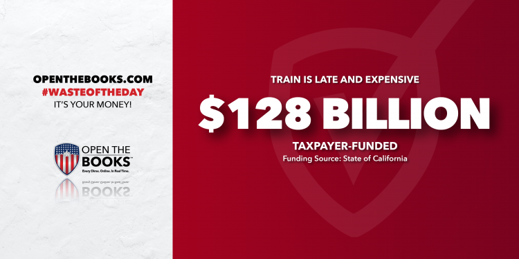 Waste of the Day Still No California Rail Line