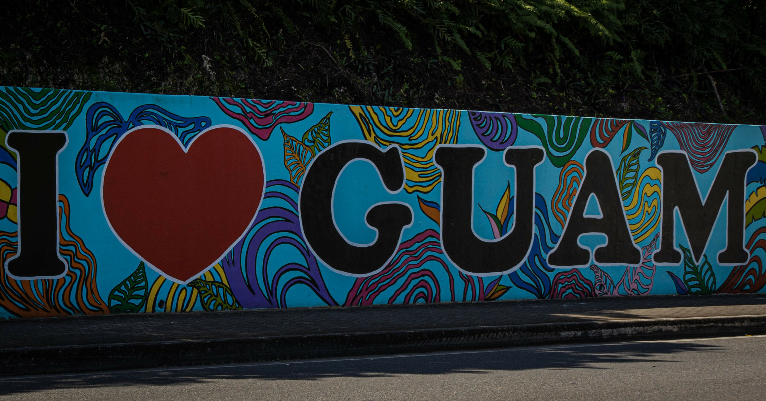 Guam mural