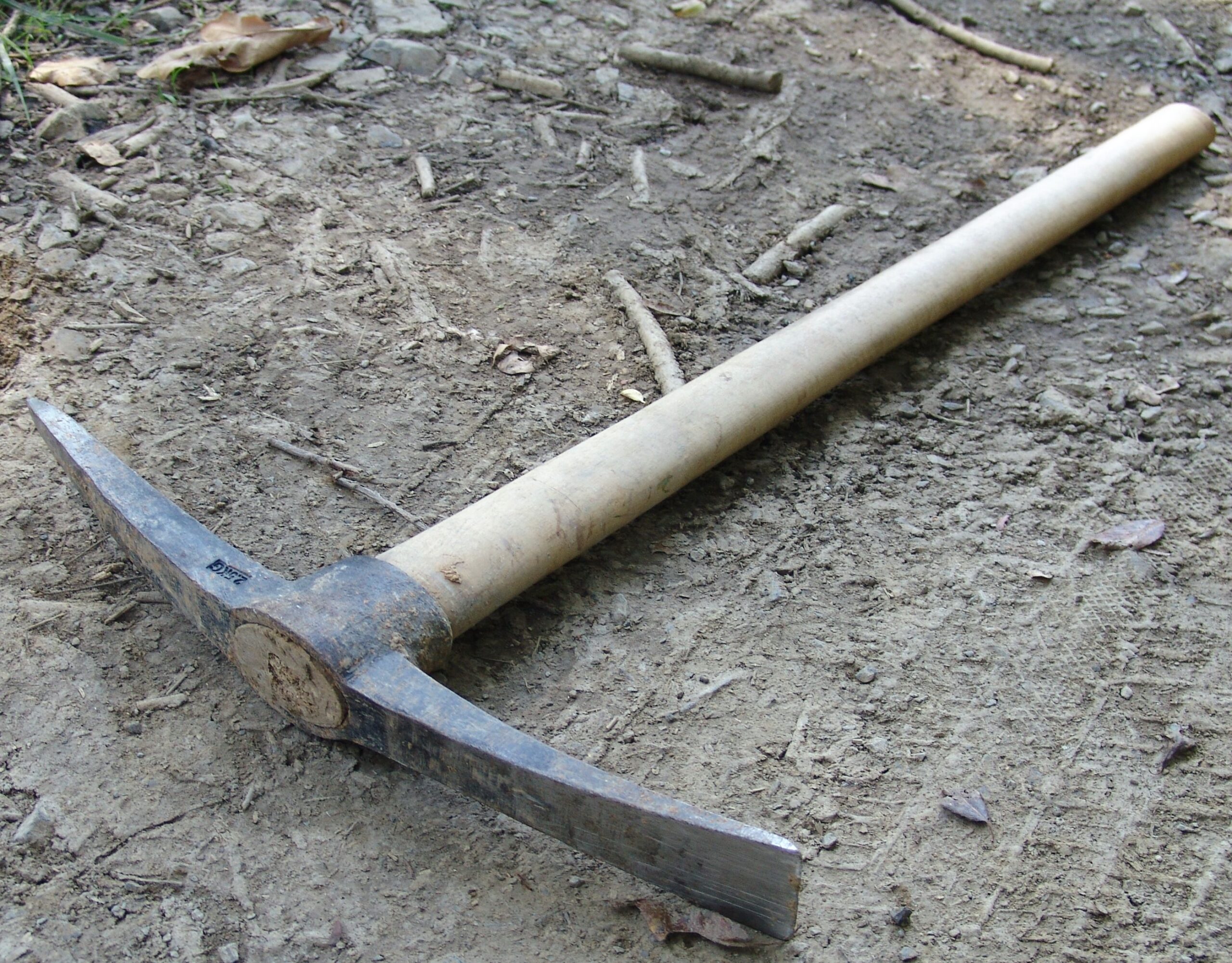 A pickaxe