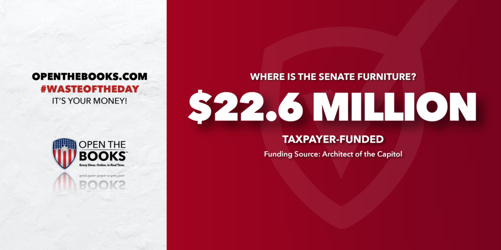 Waste of the Day Senate Furniture Is Missing