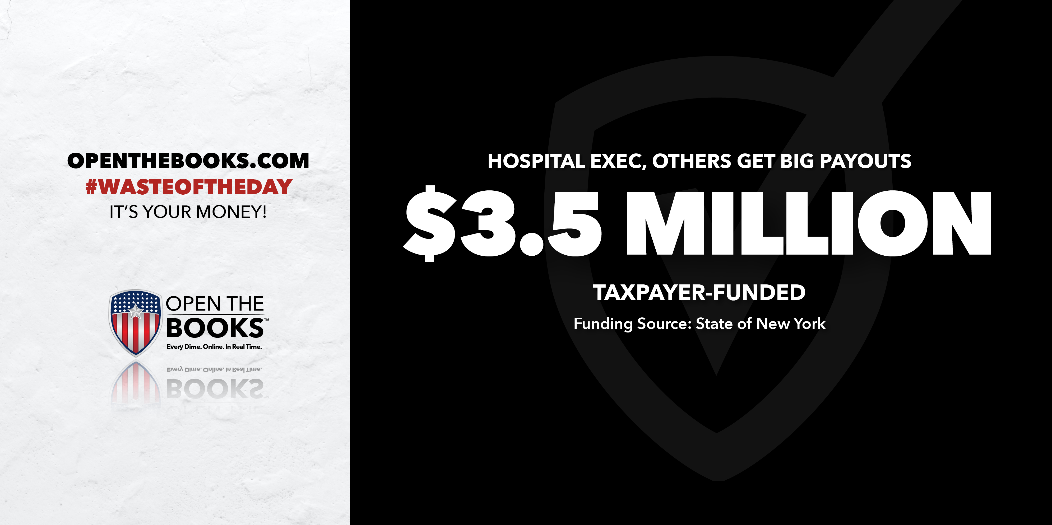 Waste of the Day Hospital CEO Paid Herself, Colleagues Before Resigning
