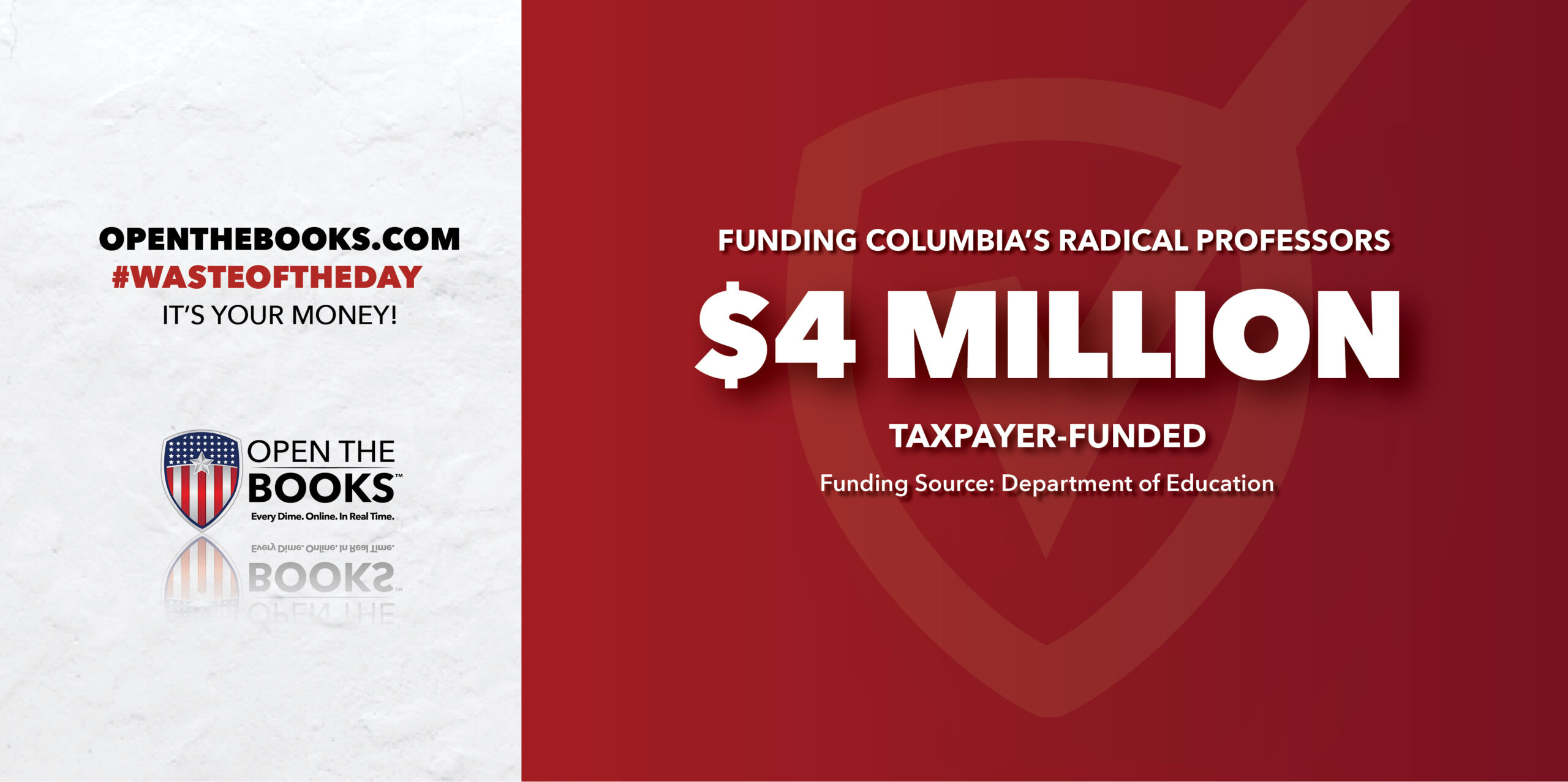 Waste of the Day Federal Grants Support Mamdani Antisemitism