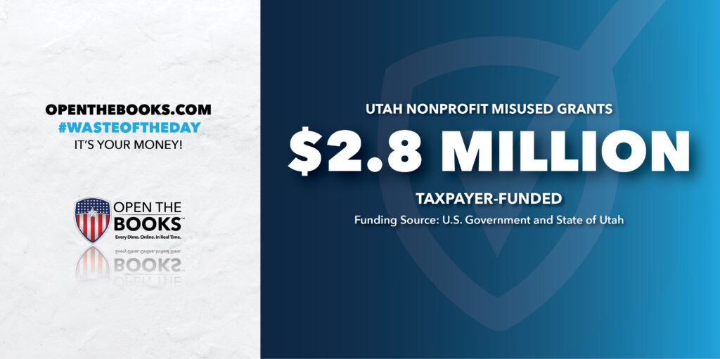 Waste of the Day Utah CEO Used Grants for Snorkeling, More