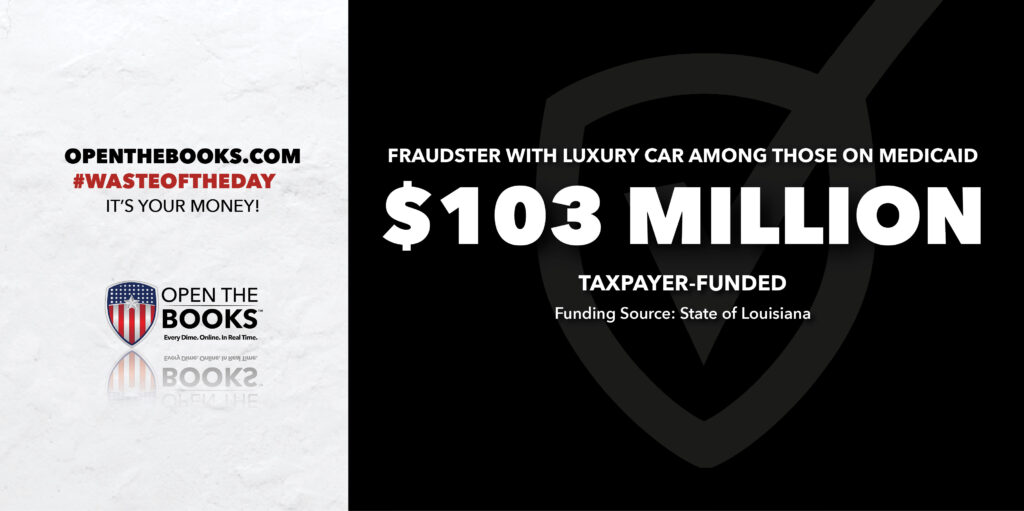 Waste of the Day Medicaid Millionaire Bought Lamborghini