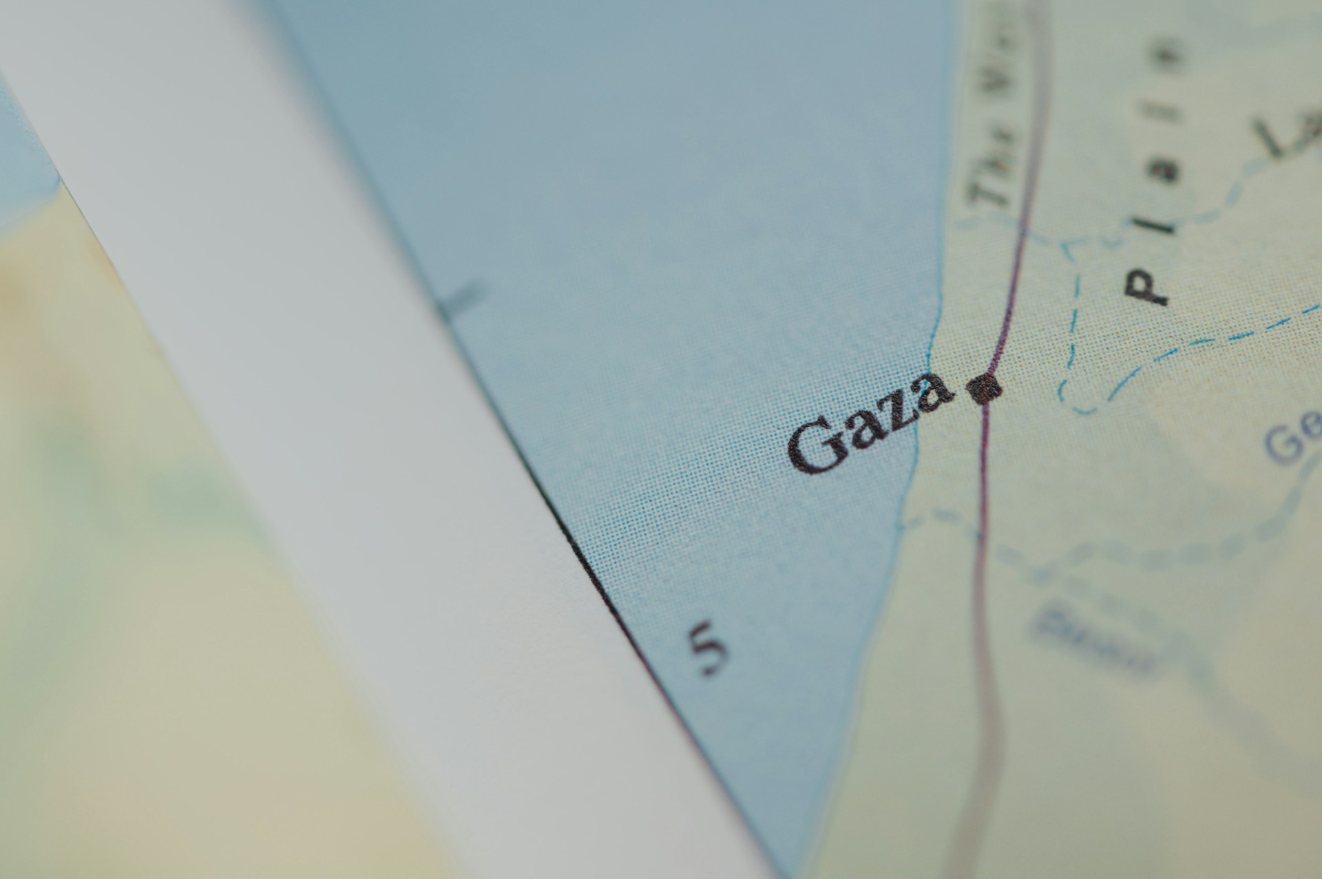 Gaza City and the main highway through the Gaza Strip - photo courtesy User Chuttersnap at Unsplash