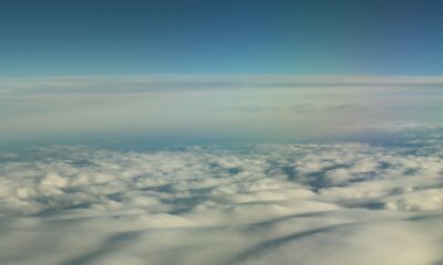 Aerial photography of sea clouds by Emmanuel Appiah