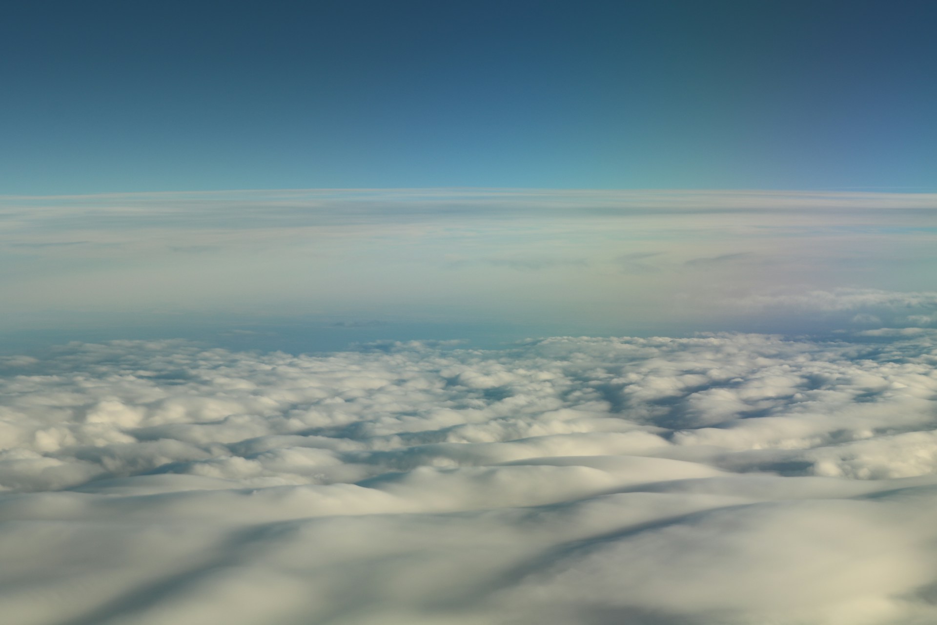 Aerial photography of sea clouds by Emmanuel Appiah