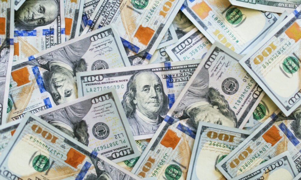 100 Dollar bills by Giorgio Trovato