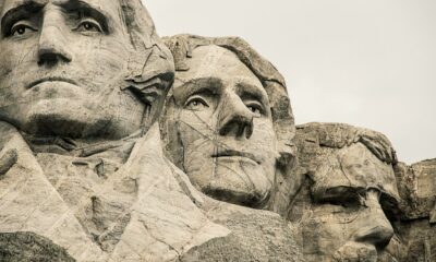 Mount Rushmore, an important monument to American civics - photo courtesy John Bakator at Unsplash
