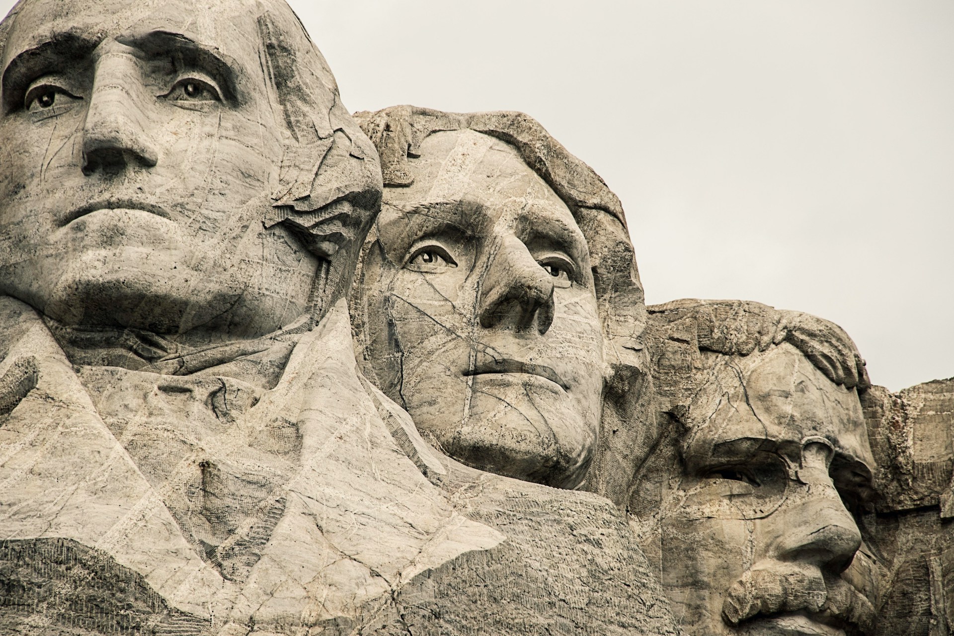 Mount Rushmore, an important monument to American civics - photo courtesy John Bakator at Unsplash