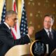 Barack Obama with UK Prime Minister David Cameron