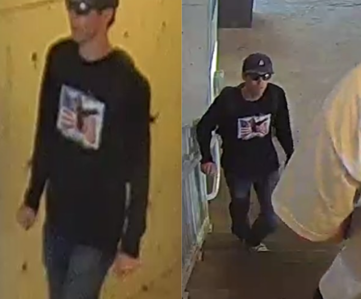 An early photograph of a person of interest in the murder of Charlie Kirk