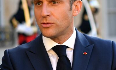 Emmanuel Macron in June of 2021