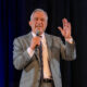 Robert F. Kennedy Jr. addresses a rally on Long Island