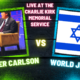Stoking Antisemitism - Tucker Carlson at the Charlie Kirk memorial service