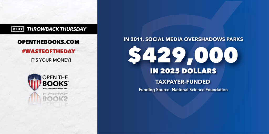 Waste of the Day Throwback Thursday – Facebook Promotes National Parks