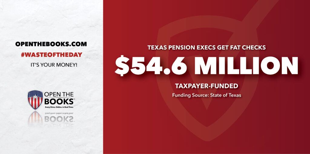 Waste of the Day Texas Officials Get Million-Dollar Bonuses