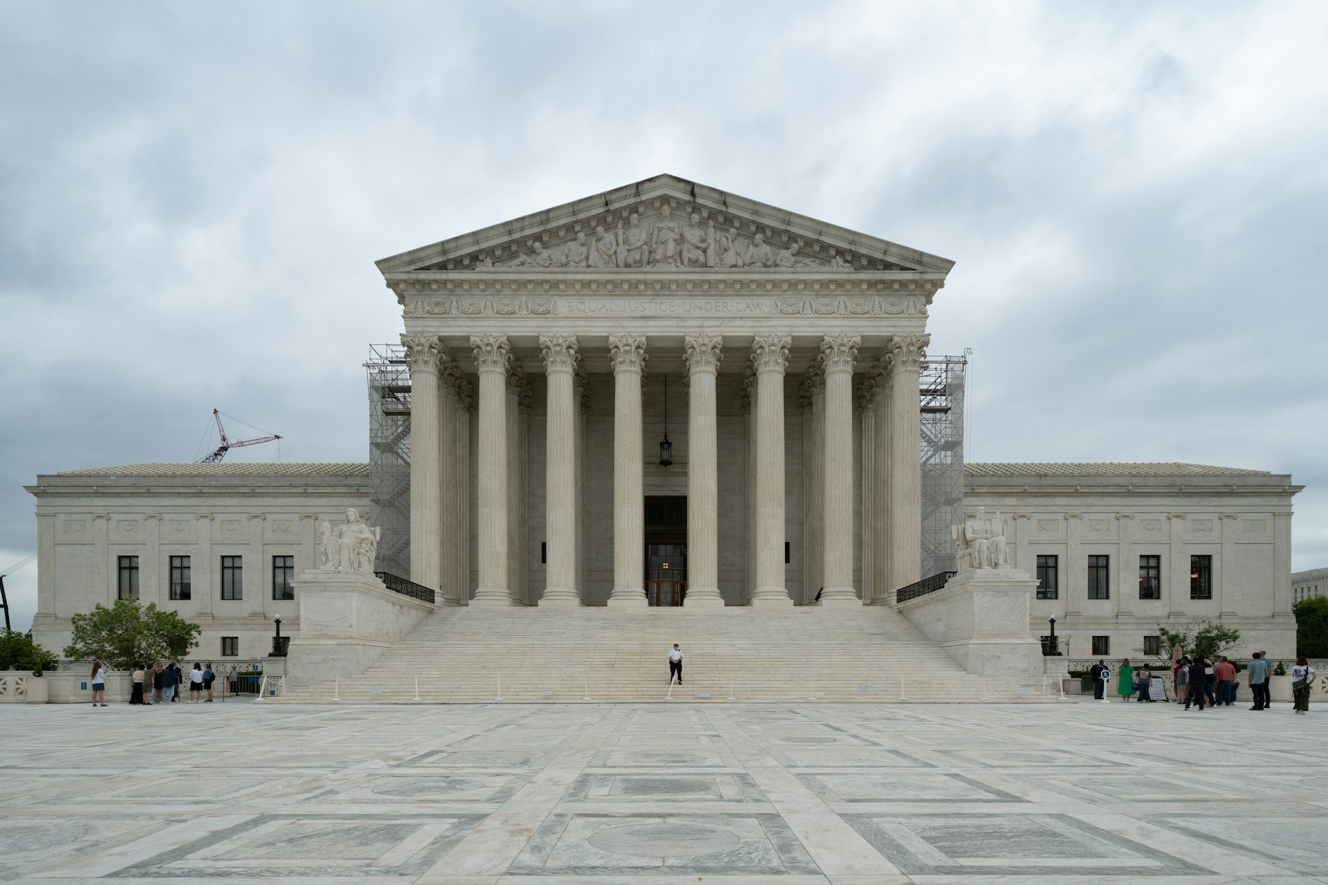 The Supreme Court on an overcast day, photo courtesy Tomasz Zielonka
