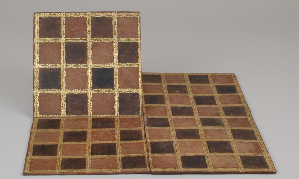 A folding chessboard