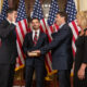 Representative Troy Balderson takes the oath of office