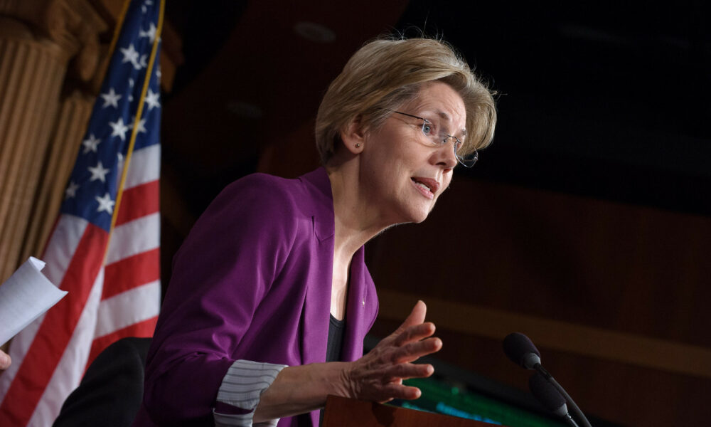 Senator Elizabeth Warren (D-Mass.)