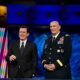 Stephen Colbert and Army COS Raymond T. Odierno