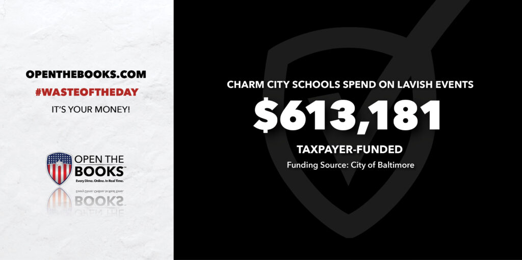 Waste of the Day Baltimore Schools’ Massages, Steak Dinners