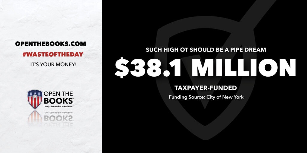 Waste of the Day NYC Plumber Made $360K