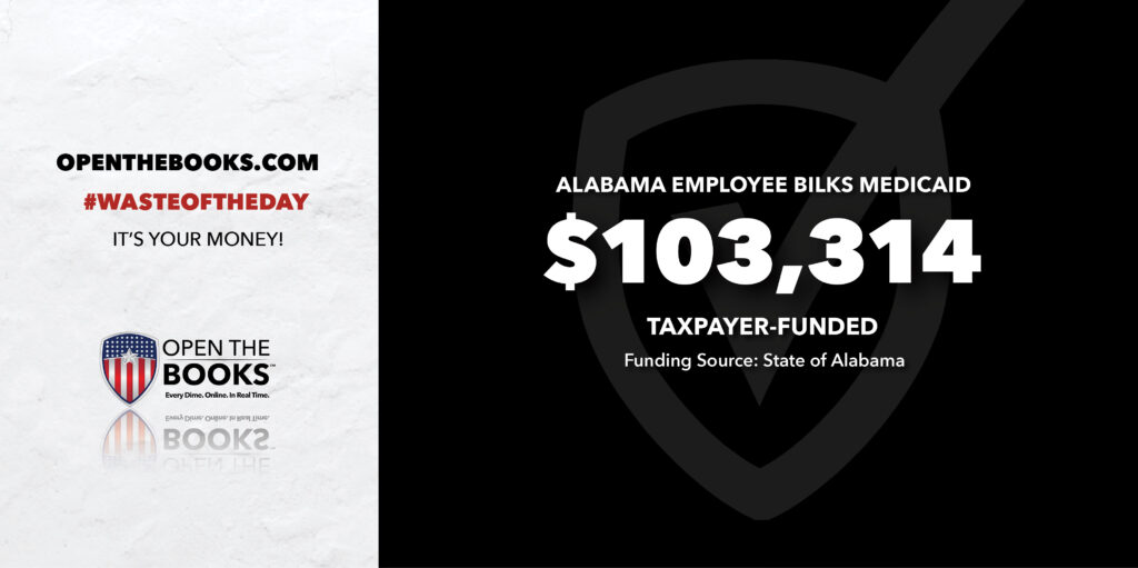 Waste of the Day Medicaid for Fake Doctors’ Appointments