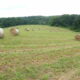 Hay bales as a symbol of rural America
