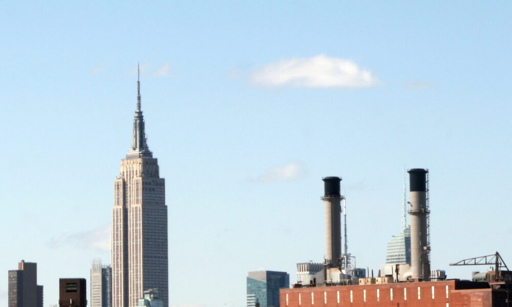 New York City skyline with the Empire State Building