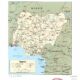 Map of Nigeria as of 1993